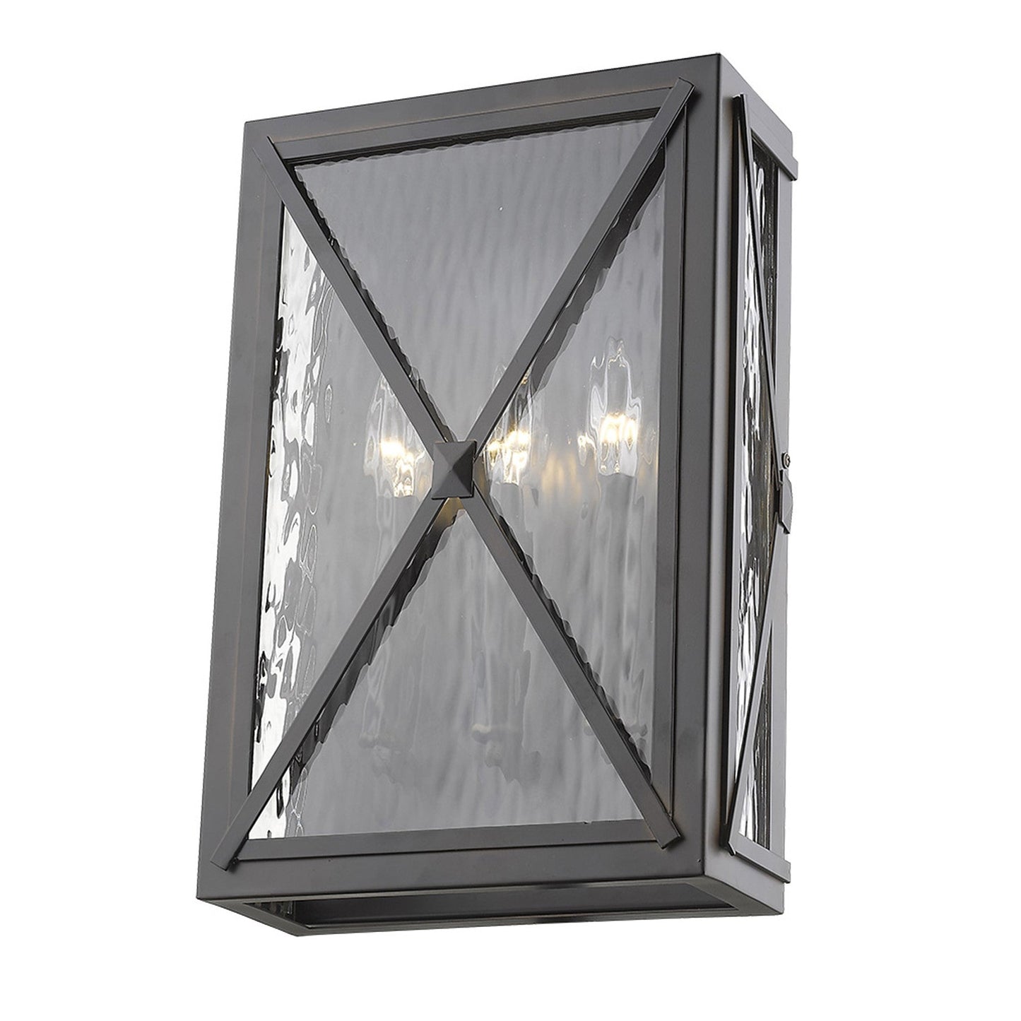 HomeRoots Brooklyn 3-Light ADA Certified Wall Light With Oil Rubbed Bronze Finish