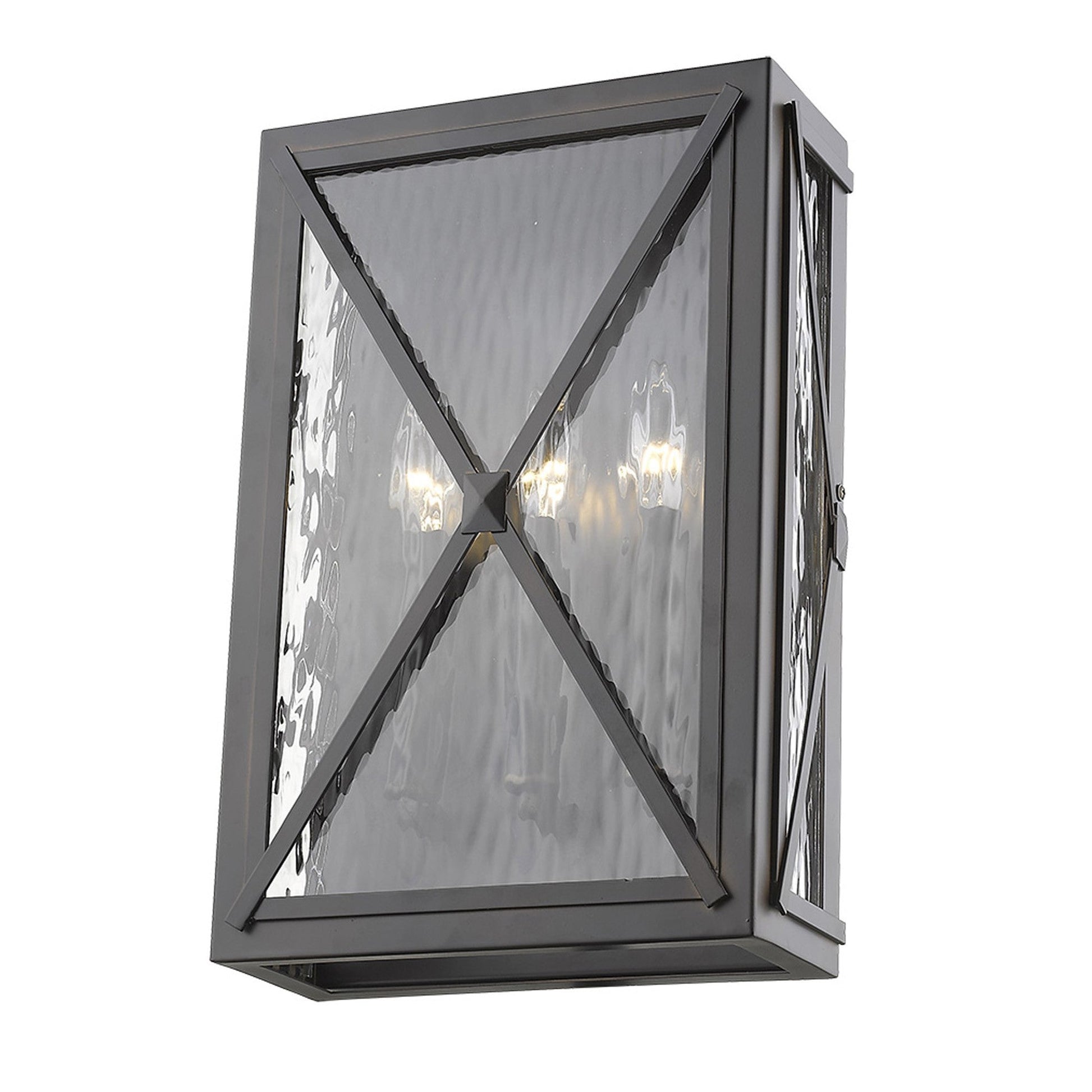 HomeRoots Brooklyn 3-Light ADA Certified Wall Light With Oil Rubbed Bronze Finish