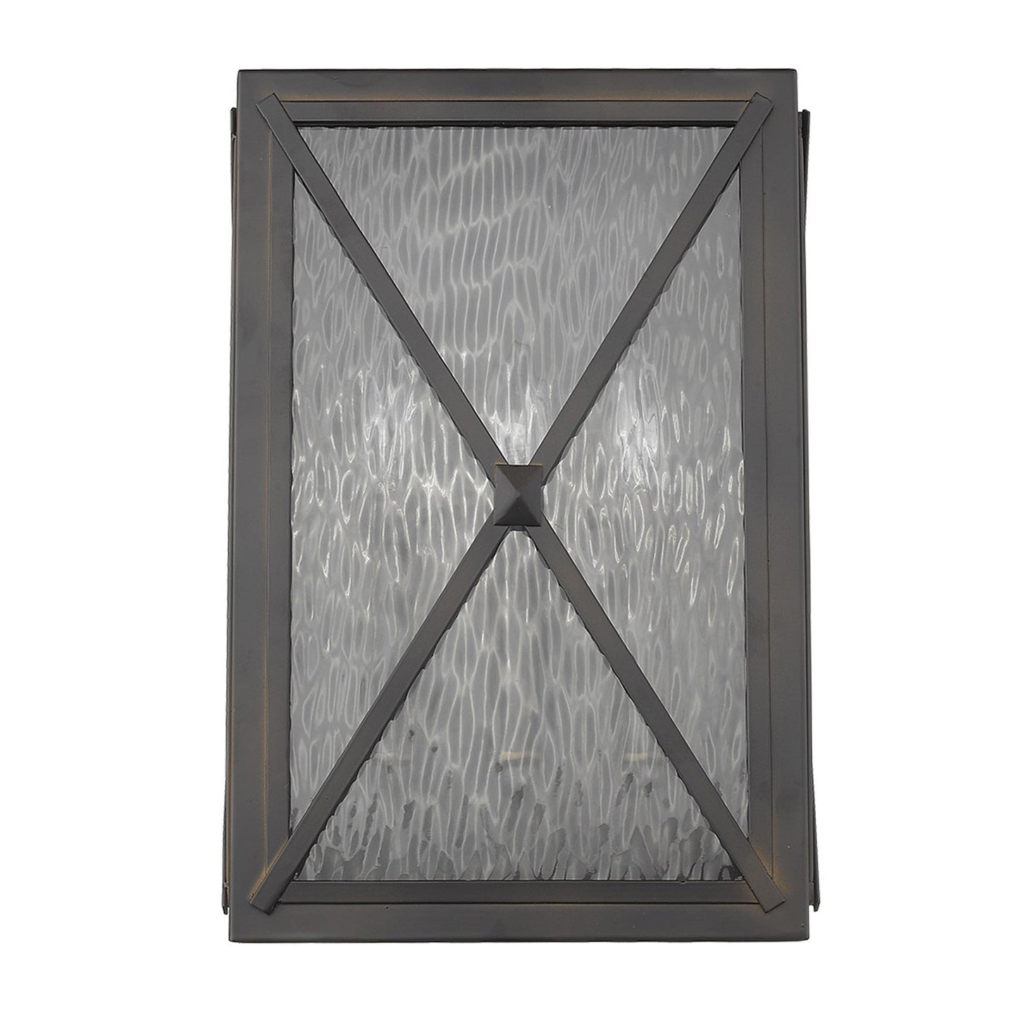 HomeRoots Brooklyn 3-Light ADA Certified Wall Light With Oil Rubbed Bronze Finish