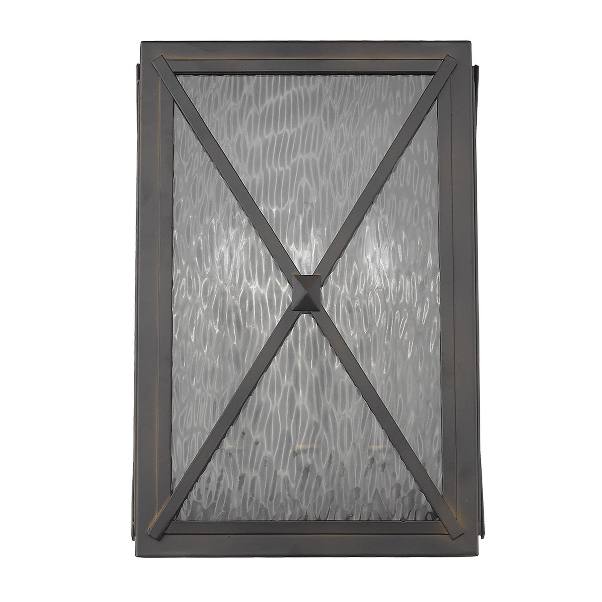 HomeRoots Brooklyn 3-Light ADA Certified Wall Light With Oil Rubbed Bronze Finish