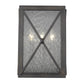 HomeRoots Brooklyn 3-Light ADA Certified Wall Light With Oil Rubbed Bronze Finish