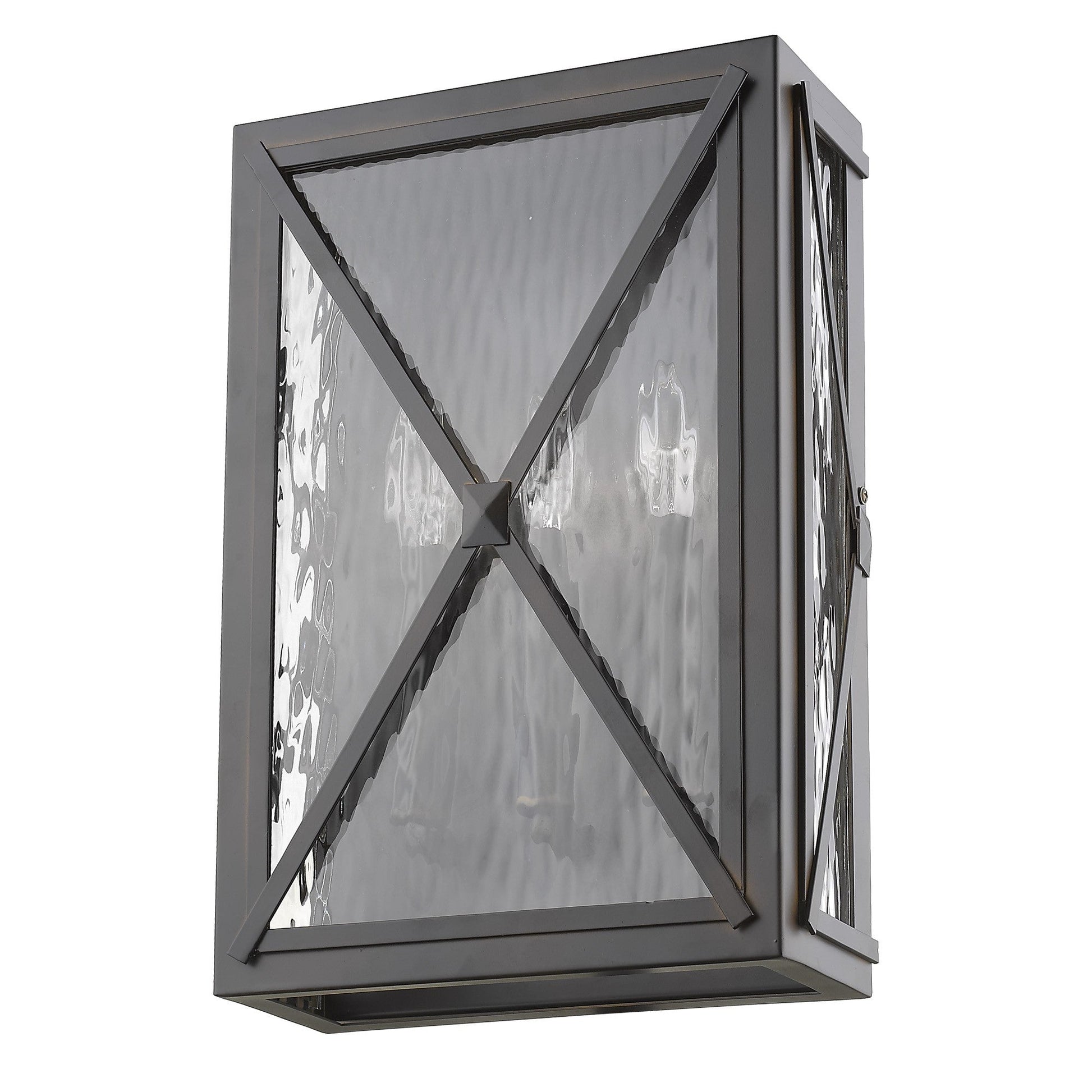 HomeRoots Brooklyn 3-Light ADA Certified Wall Light With Oil Rubbed Bronze Finish