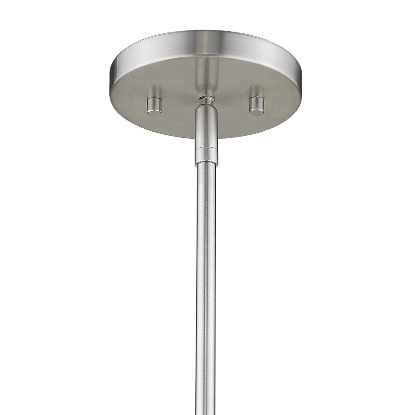 HomeRoots Calix 8-Light Pendant With Satin Nickel Finish