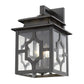 HomeRoots Calvert 3-Light Wall Light in Oil-Rubbed Bronze Finish