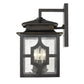 HomeRoots Calvert 3-Light Wall Light in Oil-Rubbed Bronze Finish