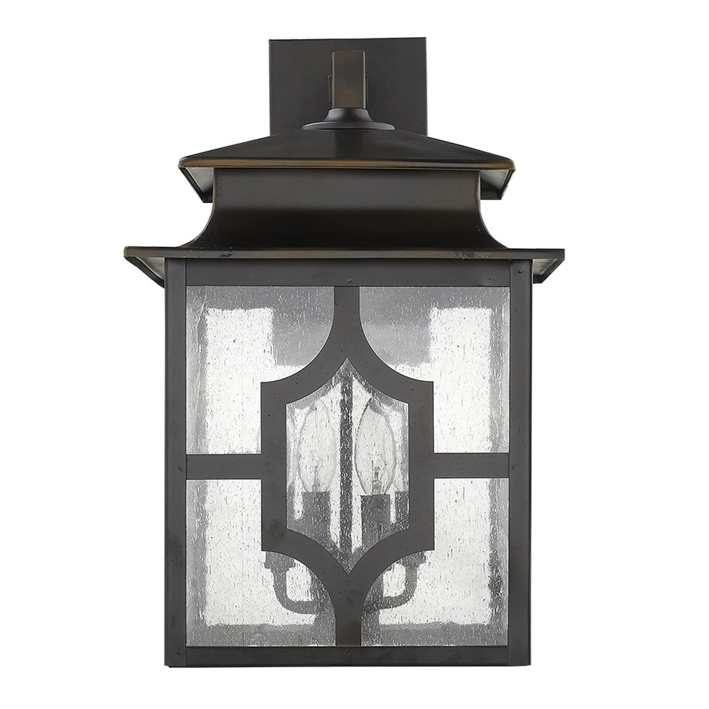 HomeRoots Calvert 4-Light Wall Light in Oil Rubbed Bronze Finish