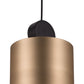 HomeRoots Can Deco Lamp in Gold Finish