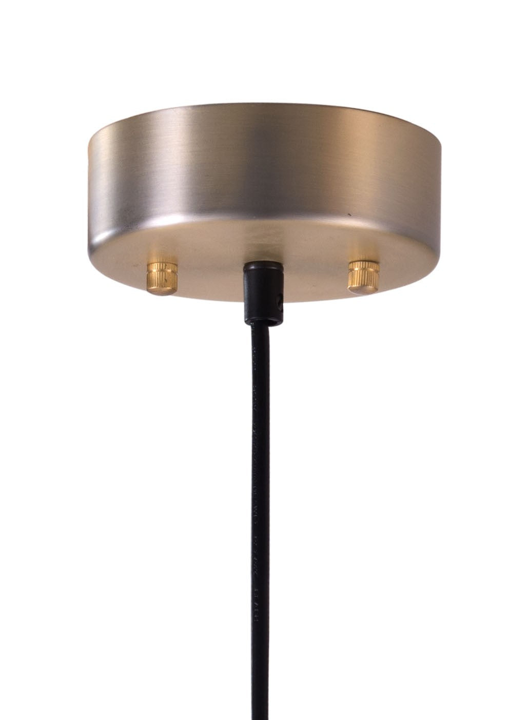 HomeRoots Can Deco Lamp in Gold Finish
