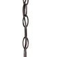 HomeRoots Canister Hanging Light in Antique Bronze Finish