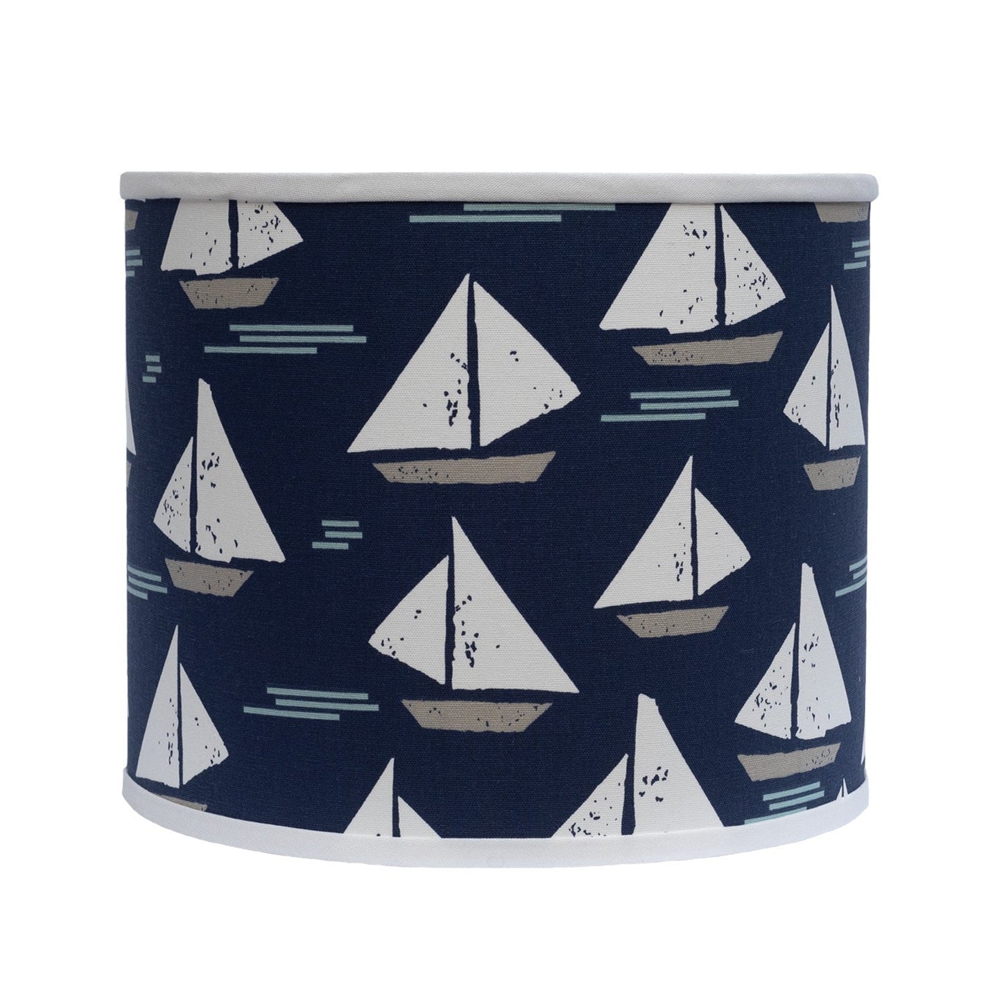 HomeRoots Cape Nautical Sailboat Accent Lamp With Netted Glass Finish