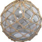 HomeRoots Cape Navy Starfish Accent Lamp With Netted Glass Finish