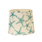 HomeRoots Cape Teal Starfish Accent Lamp With Netted Glass Finish