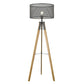 HomeRoots Capprice 1-Light Floor Lamp With Matte Black Finish