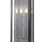 HomeRoots Charleston 3-Light Shadowbox Wall Light in Oil Rubbed Bronze Finish