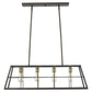 HomeRoots Charley 4-Light Pendant in Oil Rubbed Bronze Finish