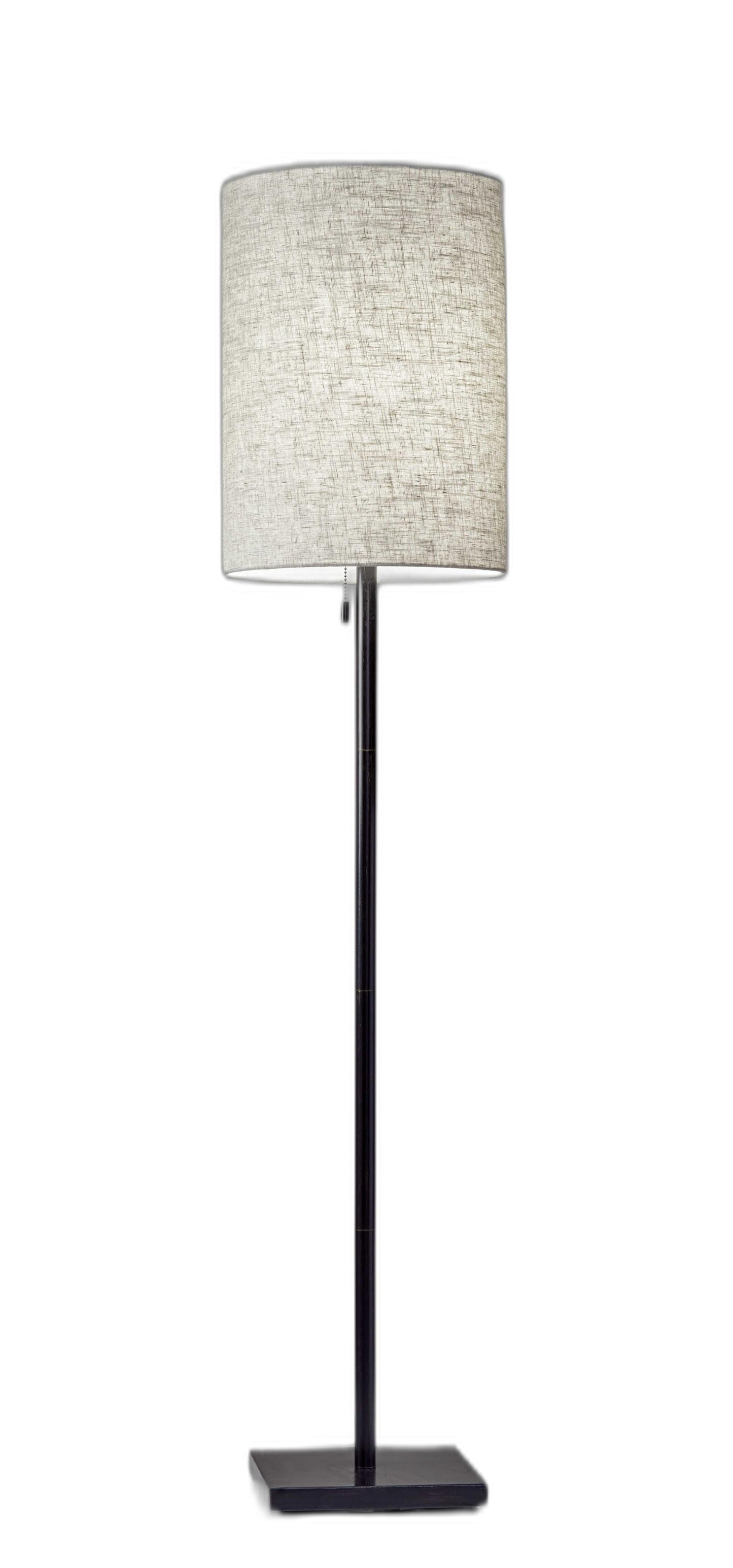 HomeRoots Classic Silhouette Floor Lamp With Dark Bronze Finish