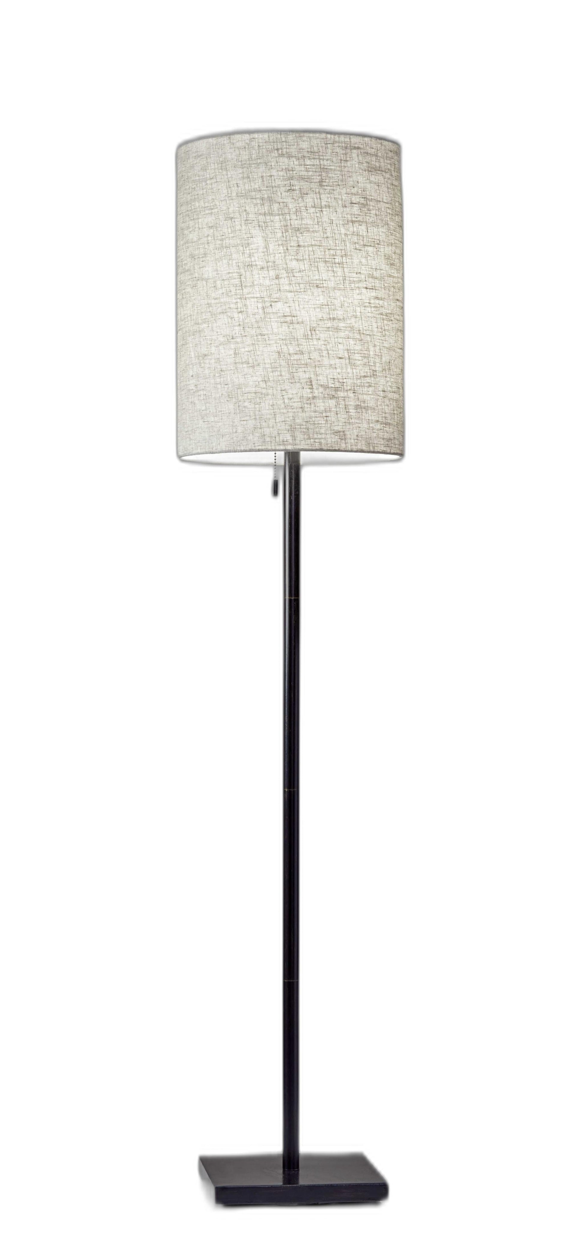 HomeRoots Classic Silhouette Floor Lamp With Dark Bronze Finish