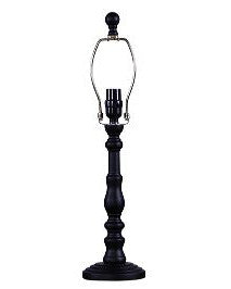 HomeRoots Classic Urn Shape Table Lamp Base in Black Finish
