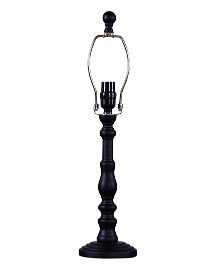 HomeRoots Classic Urn Shape Table Lamp Base in Black Finish