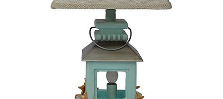 HomeRoots Coastal Aqua Starfish Lamp and Night Light