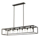 HomeRoots Cobar 12-Light Island Pendant In Oil Rubbed Bronze Finish