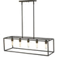 HomeRoots Cobar 5-Light Island Pendant in Oil Rubbed Bronze Finish
