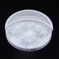 HomeRoots Contemporary Acrylic Moon And Stars Ceiling Lamp in White Finish