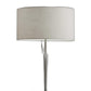 HomeRoots Contemporary Metal Table Lamp With Brushed Steel Finish