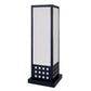 HomeRoots Contemporary Table Lamp in Black Finish