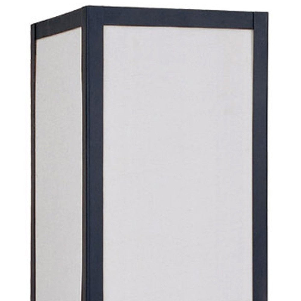 HomeRoots Contemporary Table Lamp in Black Finish