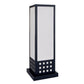 HomeRoots Contemporary Table Lamp in Black Finish