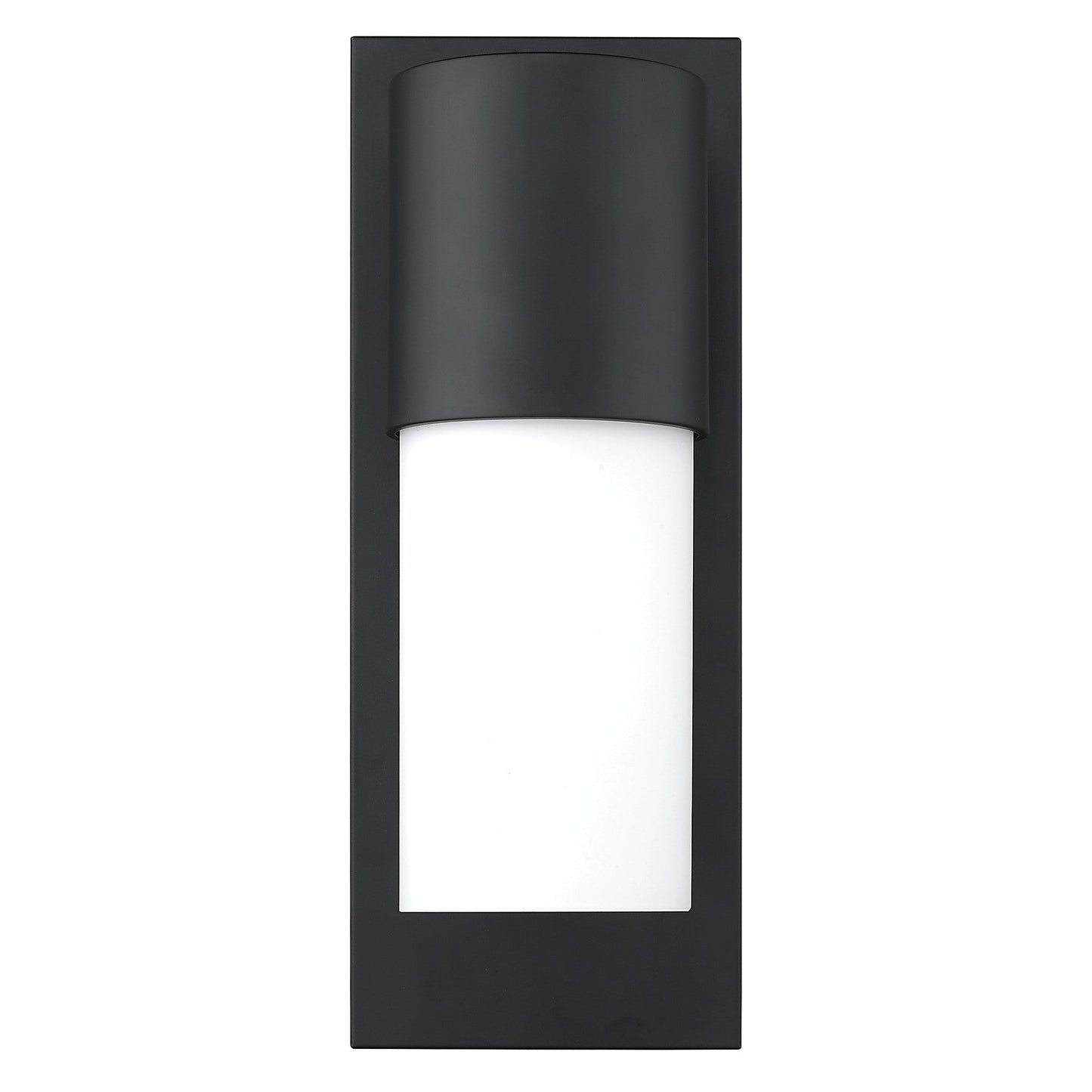 HomeRoots Contemporary Wall Light in Matte Black and White Finish