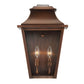 HomeRoots Coventry 2-Light Patina Pocket Wall Light in Copper Finish
