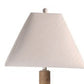 HomeRoots Creamy White Floor Lamp With Nautical Rope Finish