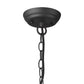 HomeRoots Crew 1-Light Pendant in Matte Black Finish