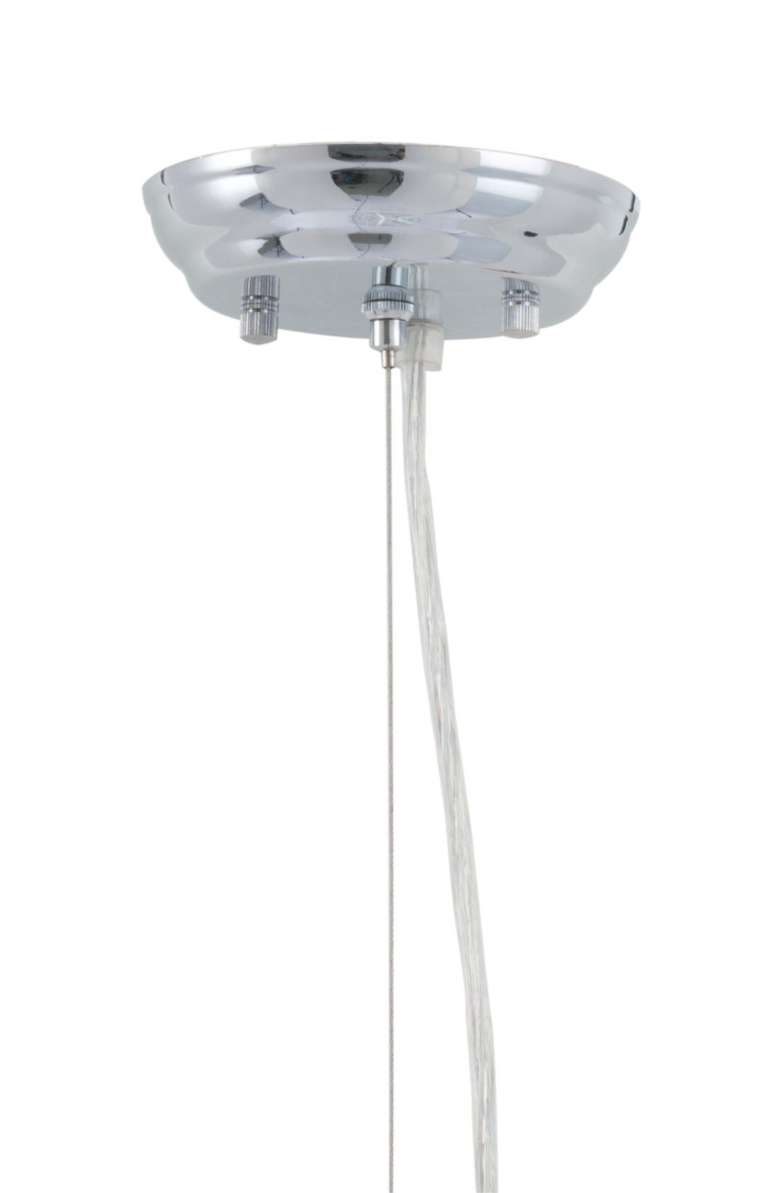 HomeRoots Crystal Bling Chandelier in Chrome Finish
