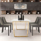 HomeRoots Crystal Bling Chandelier in Chrome Finish