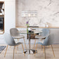 HomeRoots Crystal Bling Chandelier in Chrome Finish