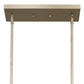 HomeRoots Daria 6-Light Island Pendant With Washed Gold And White Shade in Washed Gold Finish