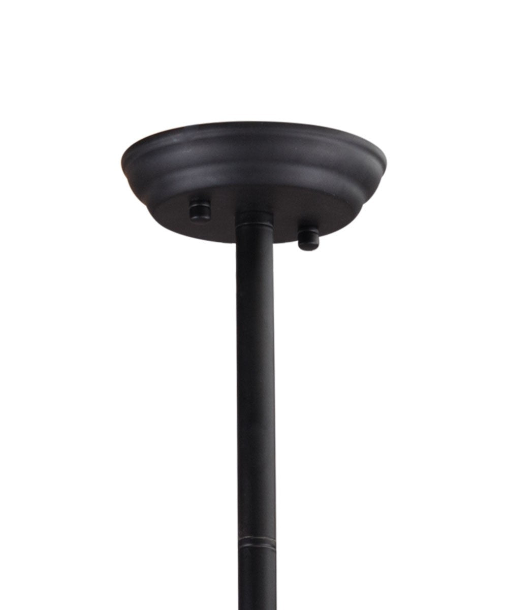 HomeRoots Deco Bubble Ceiling Lamp in Black Finish