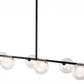 HomeRoots Deco Bubble Ceiling Lamp in Black Finish