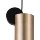 HomeRoots Deco Cylinder Ceiling Lamp in Gold Finish