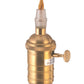 HomeRoots Dimmable Globe Ceiling Light in Brass Finish