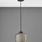 HomeRoots Dotty Mercury Glass Pendant With Bronze Metal Finish