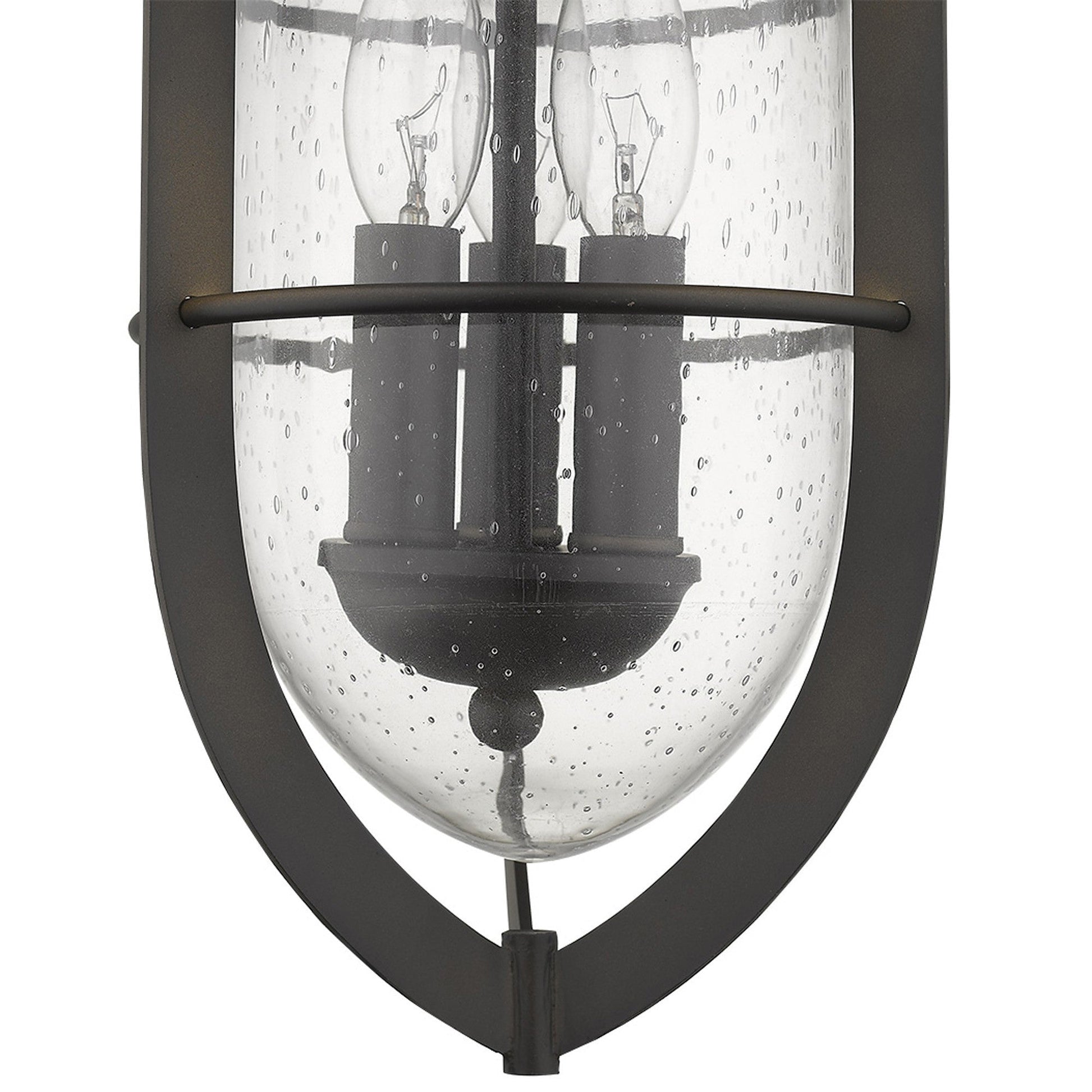 HomeRoots Dylan 3-Light Hanging Lantern in Oil Rubbed Bronze Finish