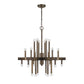 HomeRoots Fallon 24-Light Chandelier in Oil Rubbed Bronze Finish