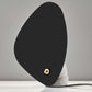 HomeRoots Fin Concrete Table Lamp in Black Finish