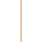 HomeRoots Flare Floor Lamp With Gold and White Finish