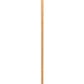 HomeRoots Flare Floor Lamp With Gold and White Finish