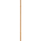 HomeRoots Flare Floor Lamp With Gold and White Finish